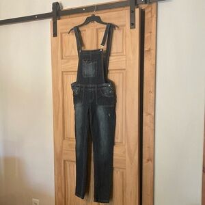 Hot Kiss Denim Overalls